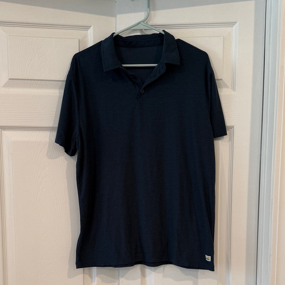 Vuori Men's Dark Blue Polo Shirt
